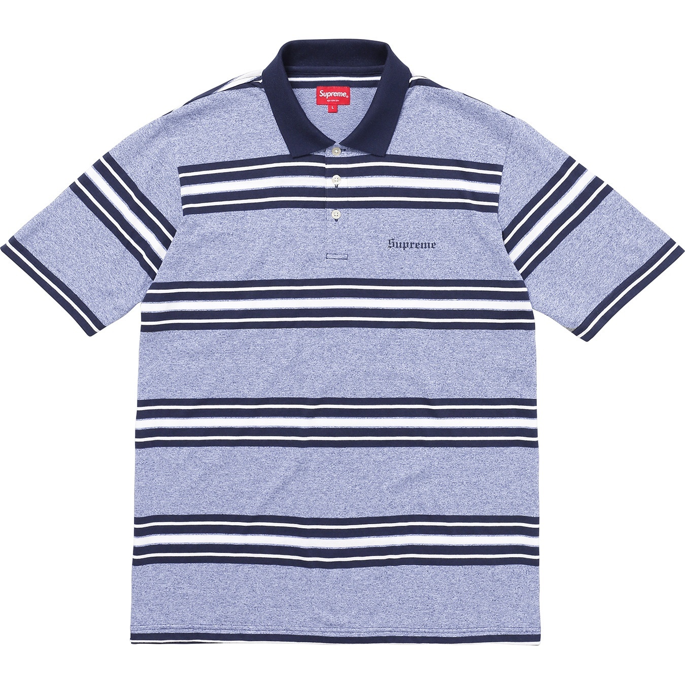 Heather Stripe Polo view 4